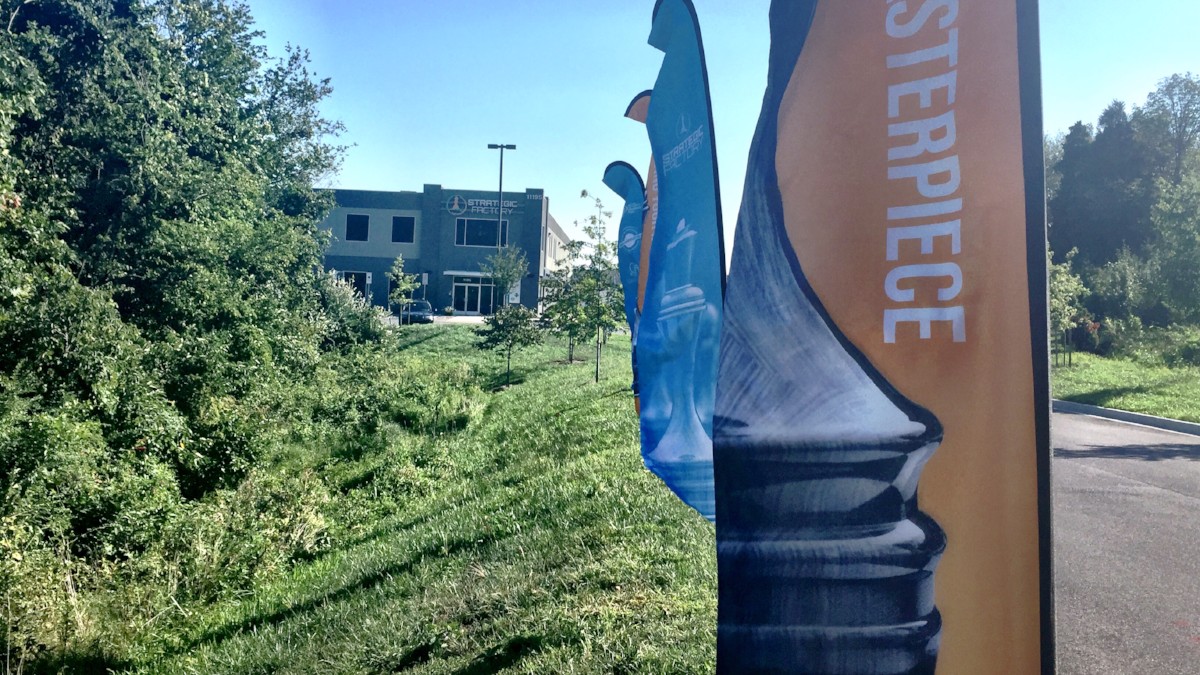 Fly High with Feather Flags