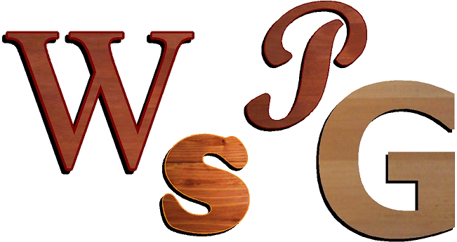 M8107 - Large Separate Standoff Wood Letters and Numbers for Monument Signs and Building Walls