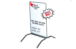 Flex Curb Sign