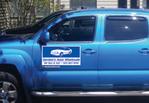 Gordons Auto Vehicle Magnet