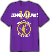 Click here to Purchase "Include ME!" T-shirt