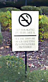 Traffic and Property Restriction Signs