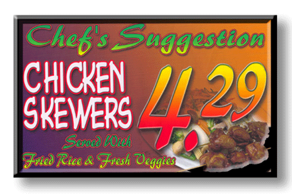 Point of Sale Signs