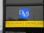 Exterior window vinyl