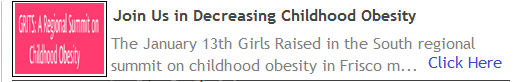 GRITS Join us for chlidhood obesity hm pg news