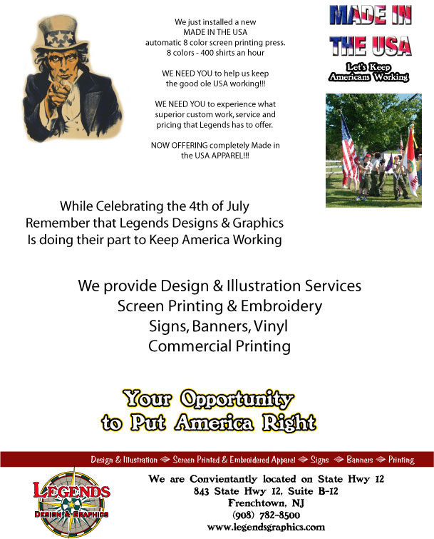 Made in the USA Apparel