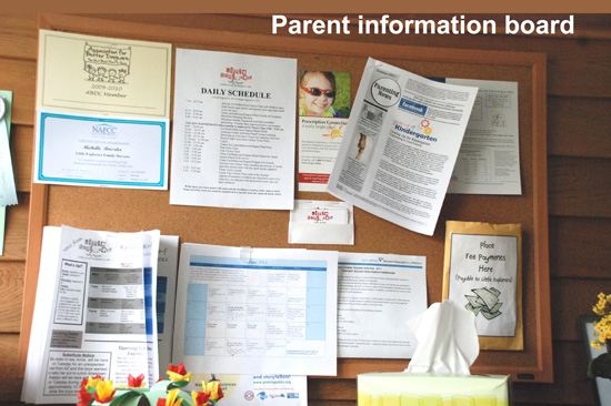 Parent Infomation Board