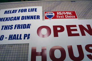 Yard signage 