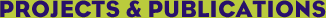 Projects and Publications Title