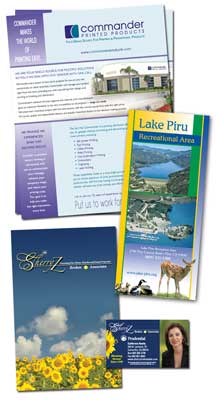 Commercial Printing (Brochures, Booklets, Stationery, etc.)