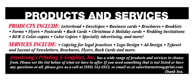Products & Services ad