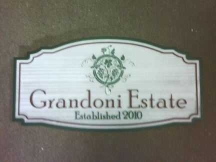I18408 - Sandblasted HDU Sign