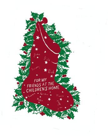 Red Stocking Envelopes