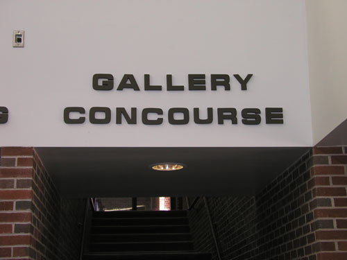 John Brown University Gallery Concourse
