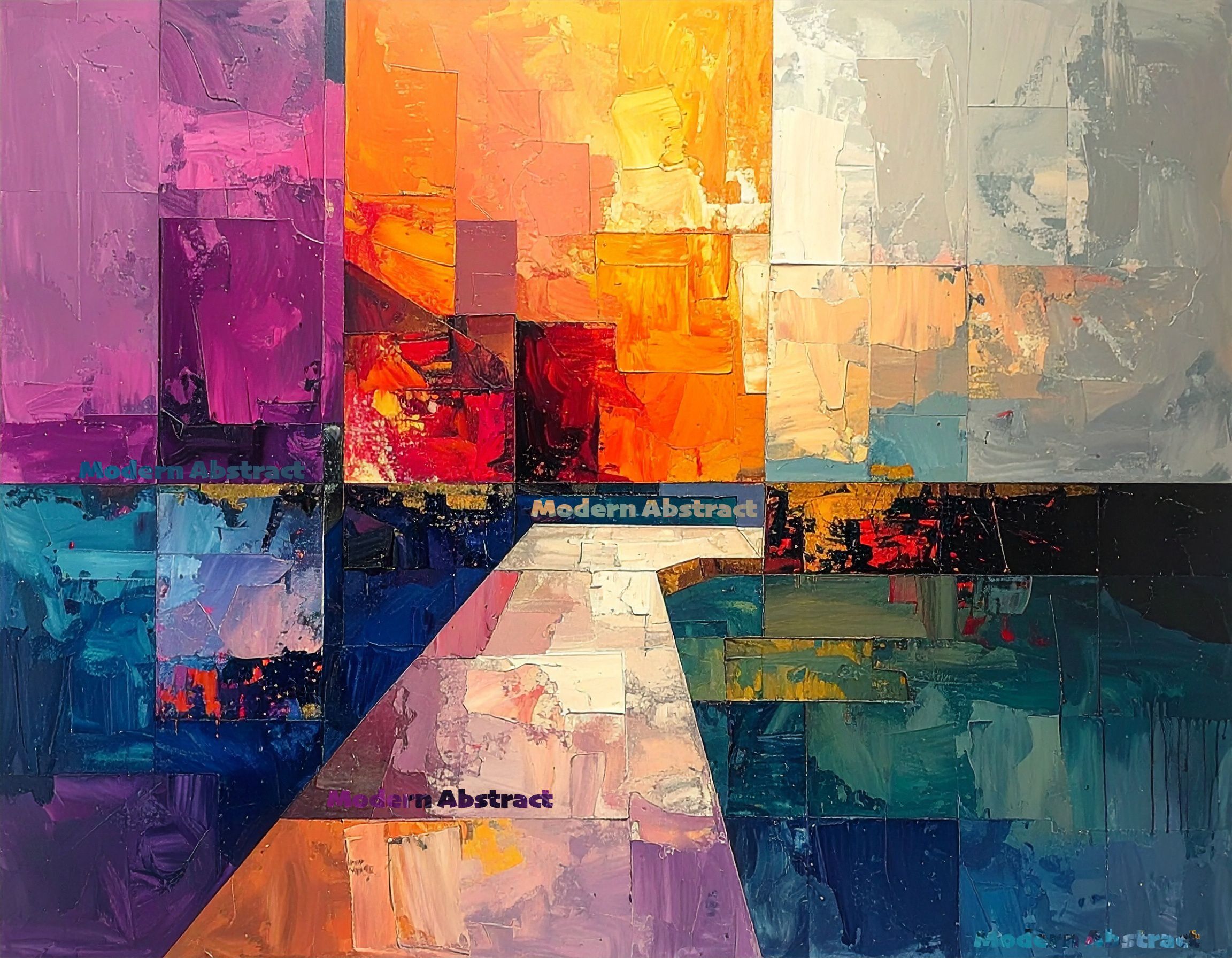 Modern Abstract Competition