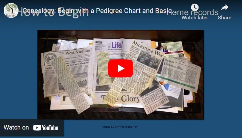 Getting Started with Genealogy? Use a Pedigree Chart