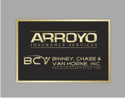B5. Office Sign 8" x 16" with Logo
