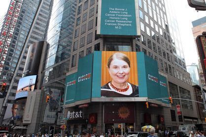 photo os award winners showcased in Times Square