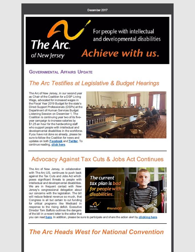 December E-News 2017