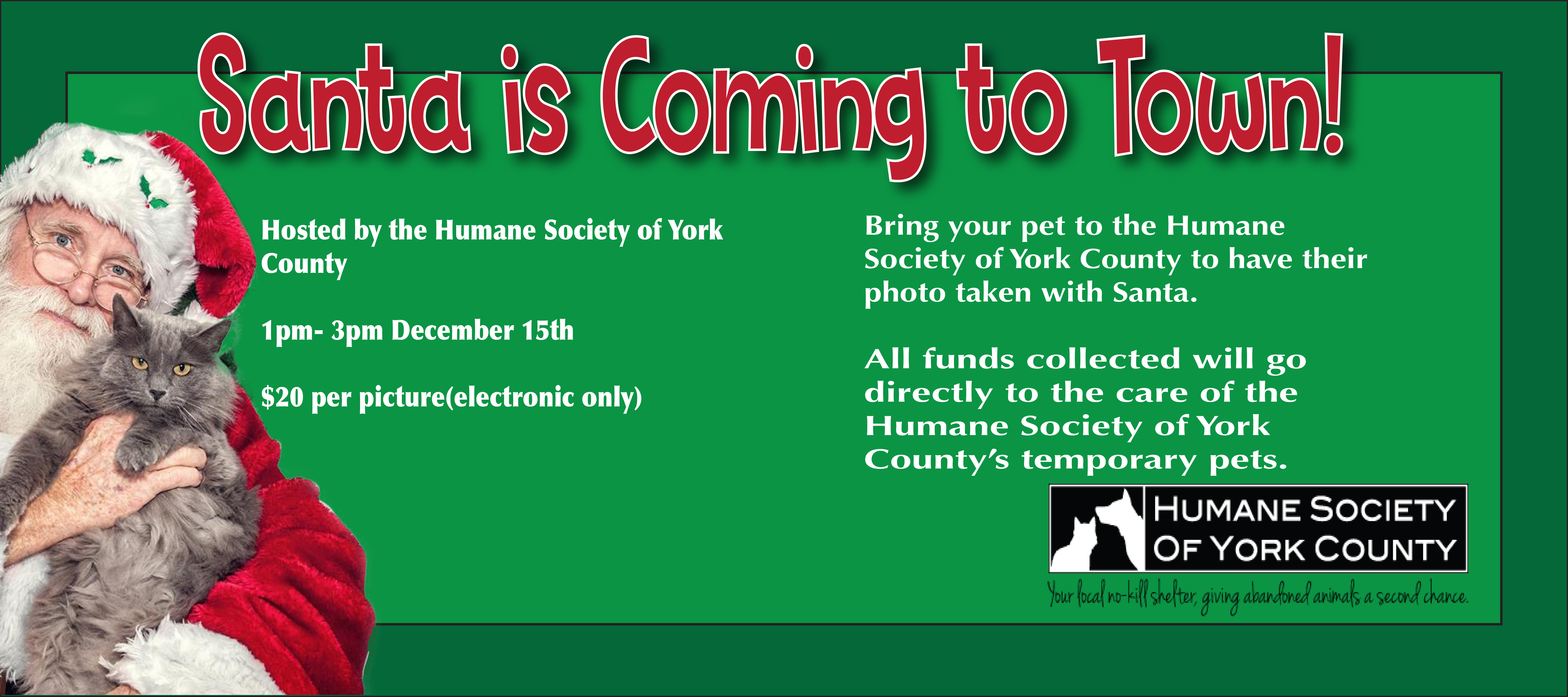 Santa is Coming to the HSYC!