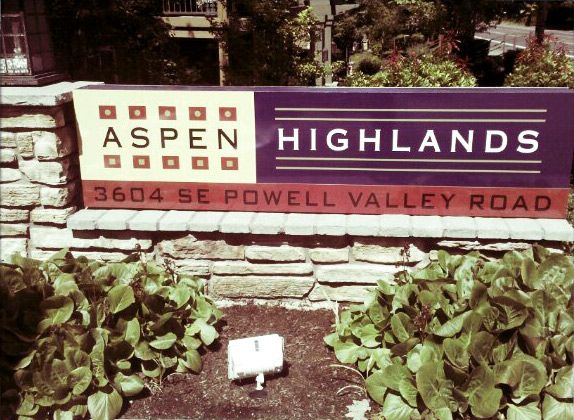 Aspen HIghlands Monument Sign
