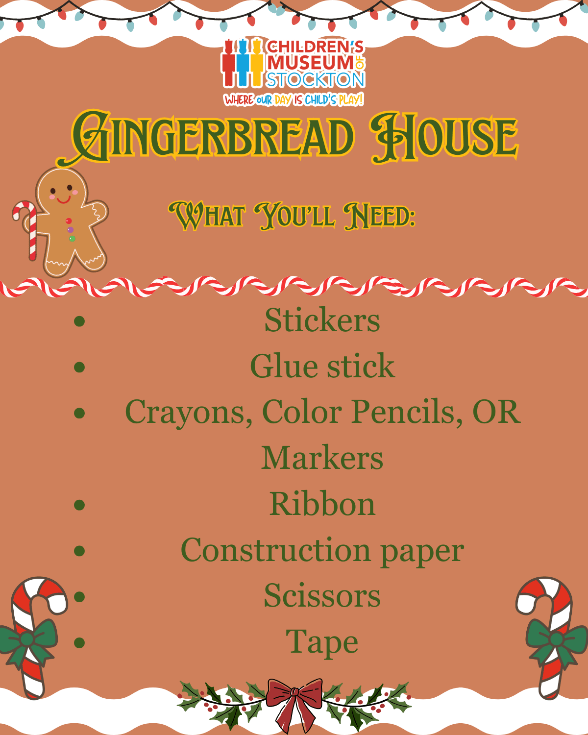 Gingerbread Materials