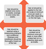 Haircare Tip Sheet for Black Foster Youth (for Providers)