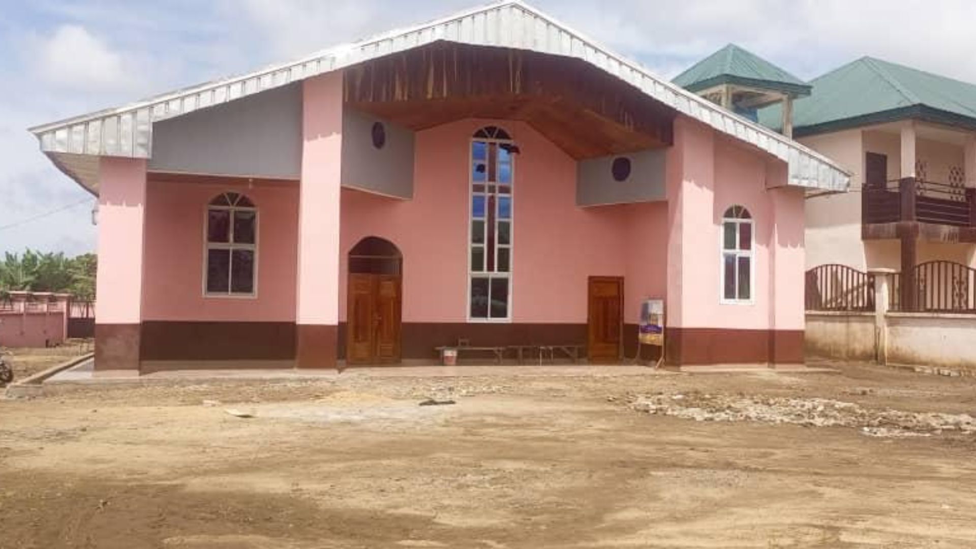 The newly renovated Saint Joseph Parish, Tiko.