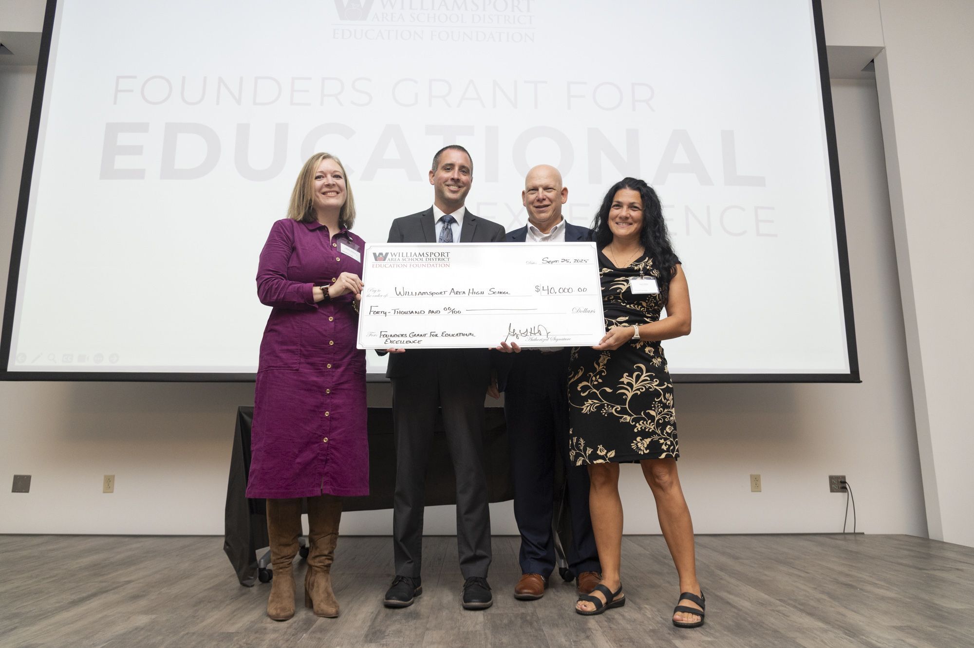 WAHS Teacher Awarded 'Founders Grant for Educational Excellence'