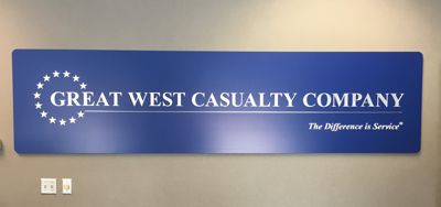 Business Signs - Letters on Building
