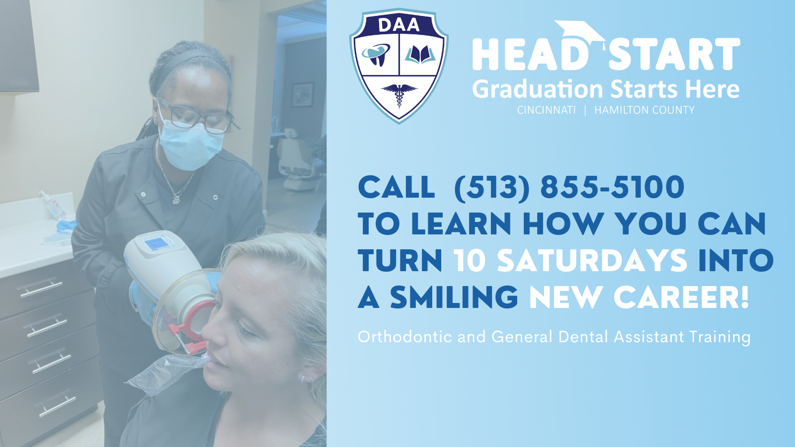 There’s a lot to smile about in a new career training program that offers board certified dental assistant training in just 10 weeks.