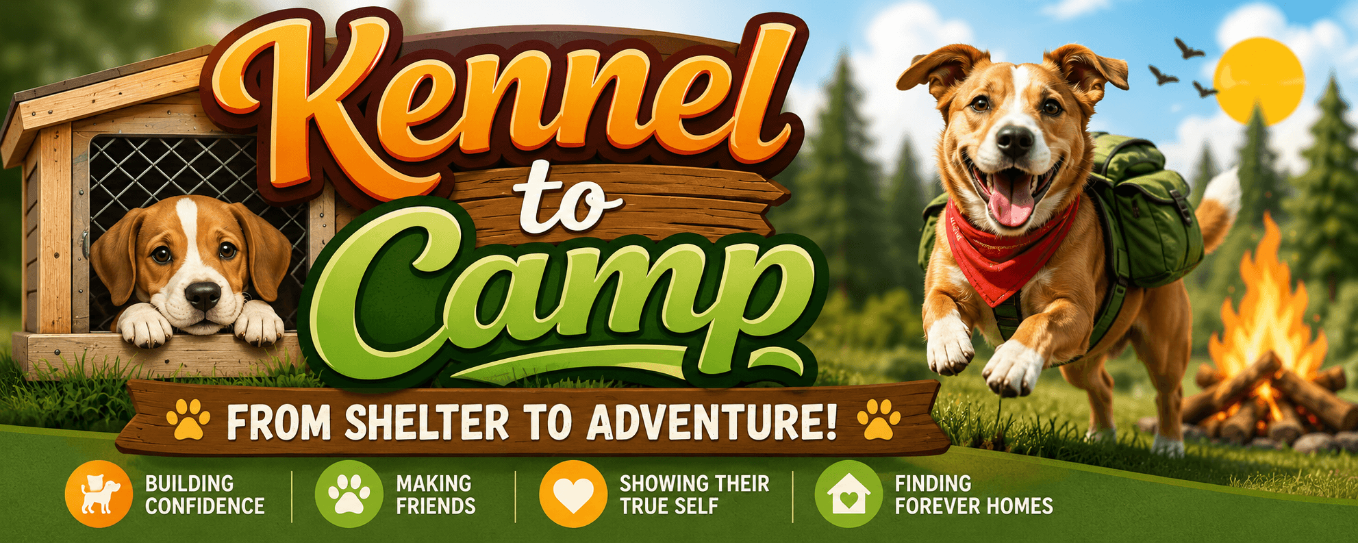 Kennel to Camp Program