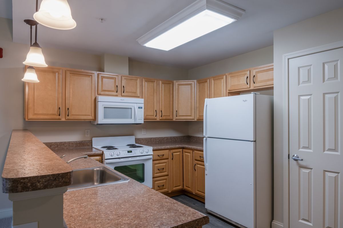 kitchen in a Cascade apartment