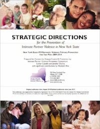 Strategic Directions for the Prevention of Intimate Partner Violence in New York State