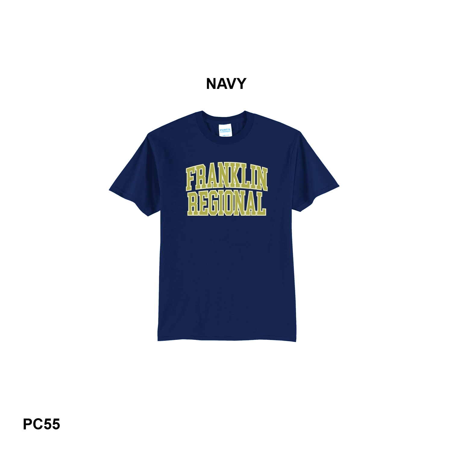 FRANKLIN REGIONAL LOGO - Port & Co™ Core Blend Tee