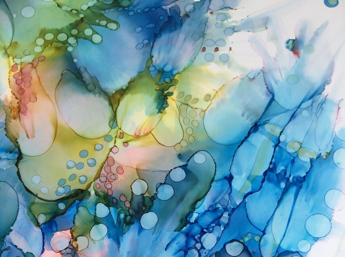 alcohol painting workshop