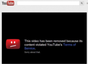 YouTube shuts down church services?