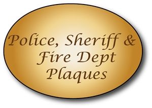 EA-4500 - Sintra Plaques with Police, Sheriff and Firefighter Badges & Shoulder Patches as Giclee Appliques