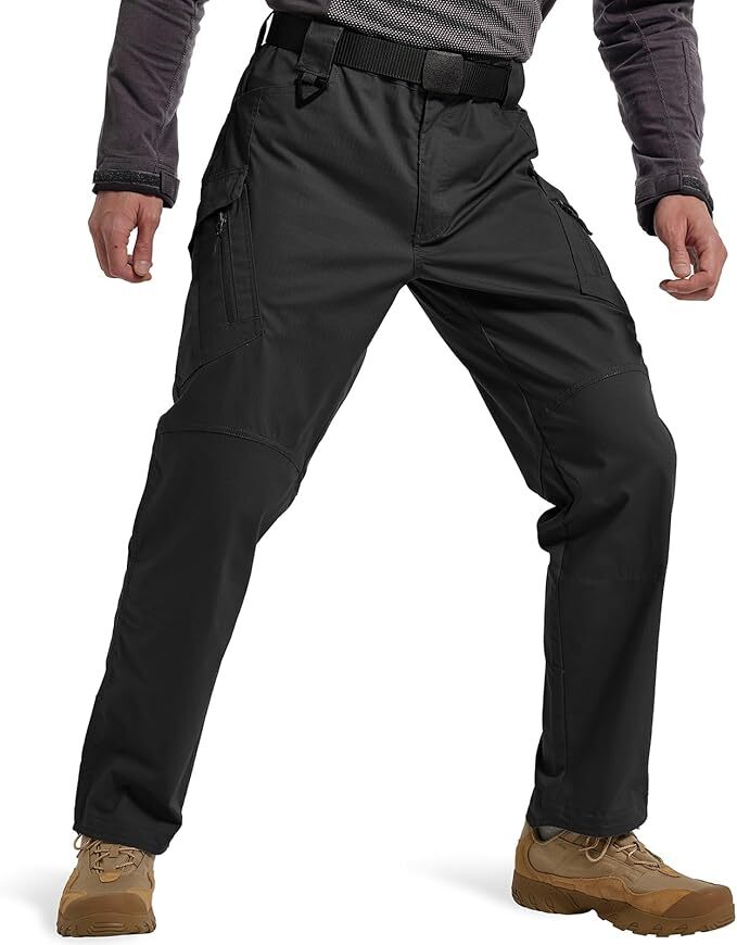 Men's Carpenter Pants With Zipper Pockets