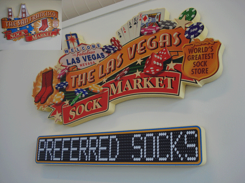 Sock Market - SF and Las Vegas