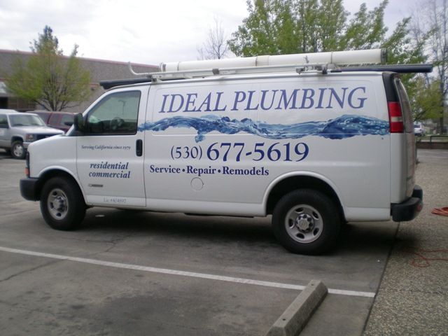 Spot-On Signs & Graphics Vehicle Graphics Ideal Plumbing