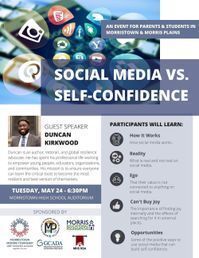 Social Media vs. Self-Confidence (Click here for flyer)