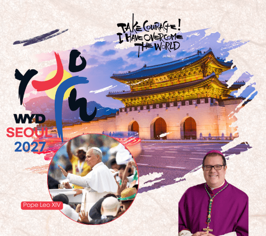World Youth Day 2027 Invitation Graphic