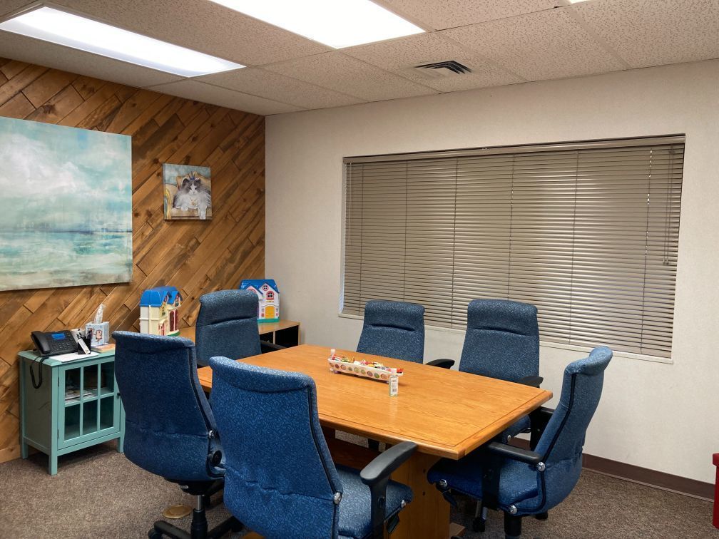 Mediation West smaller meeting room.