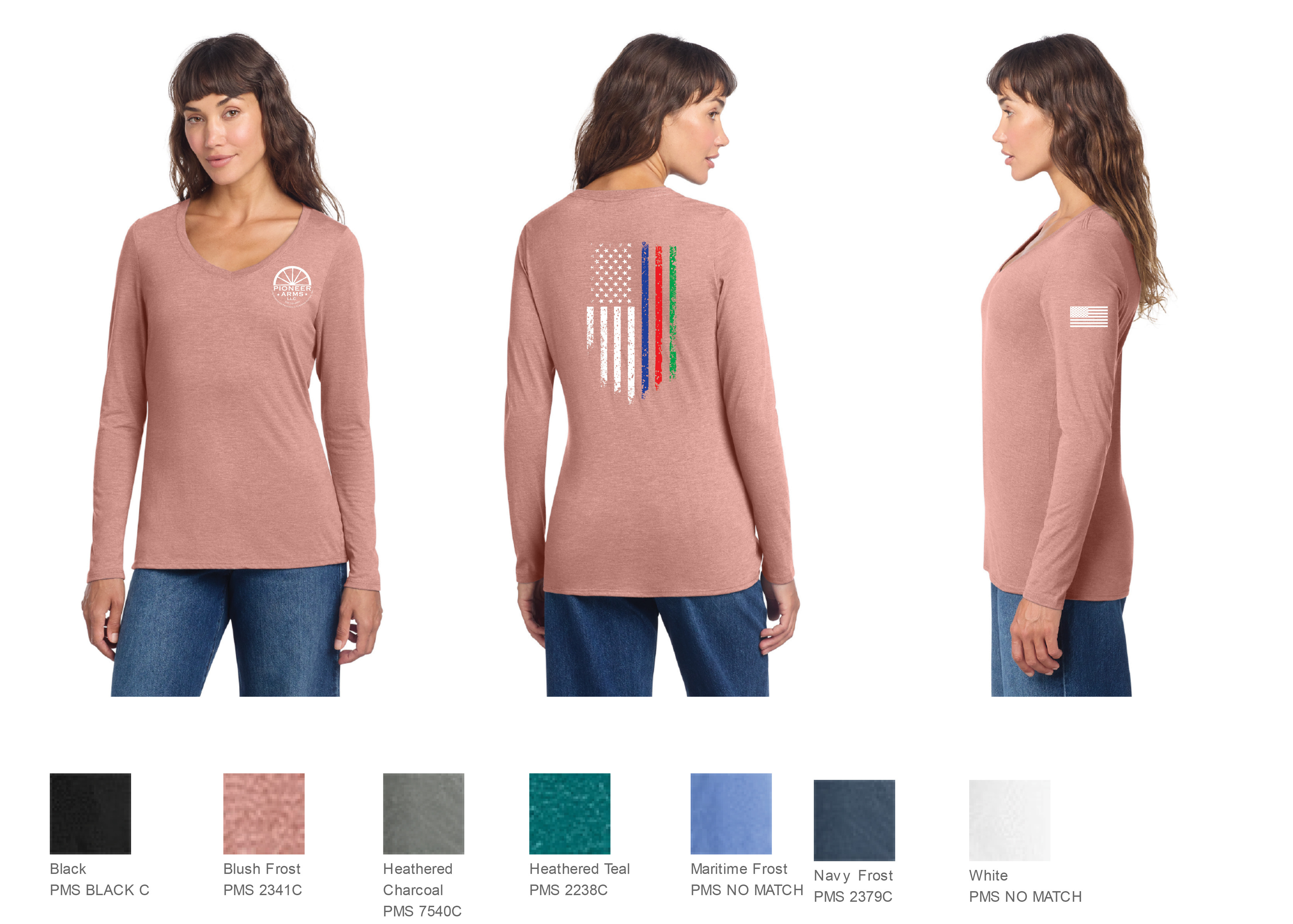 Ladies Long Sleeve  Option 9