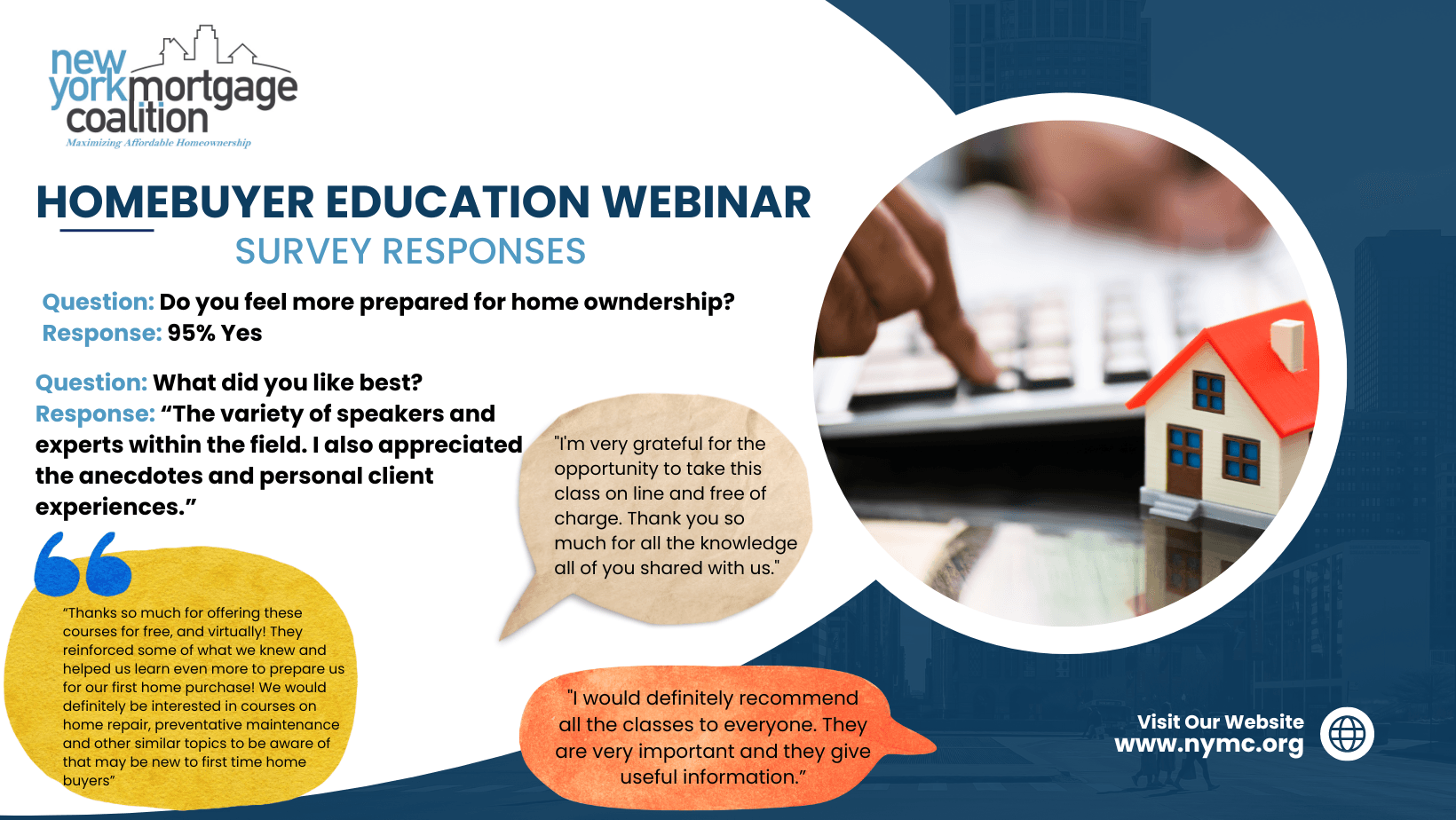 Sign Up for a free NYMC Homebuyer Education Webinar For Homebuyers