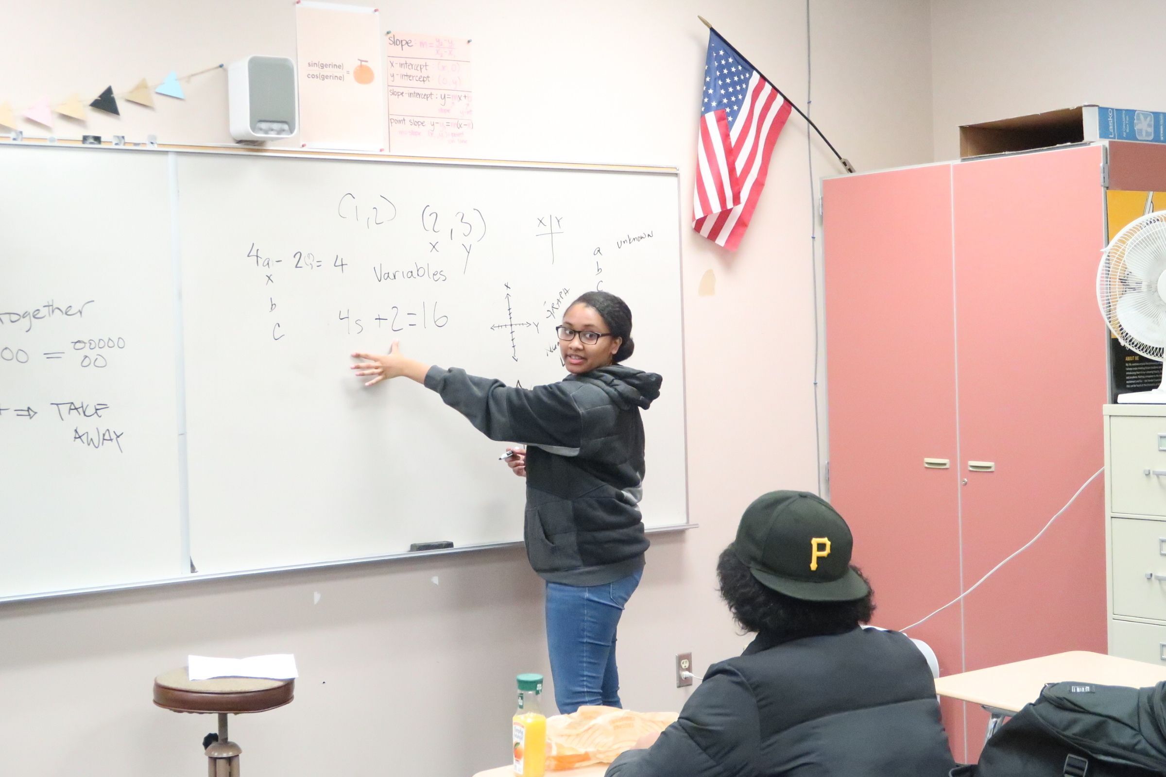 Aniya Clark tutoring