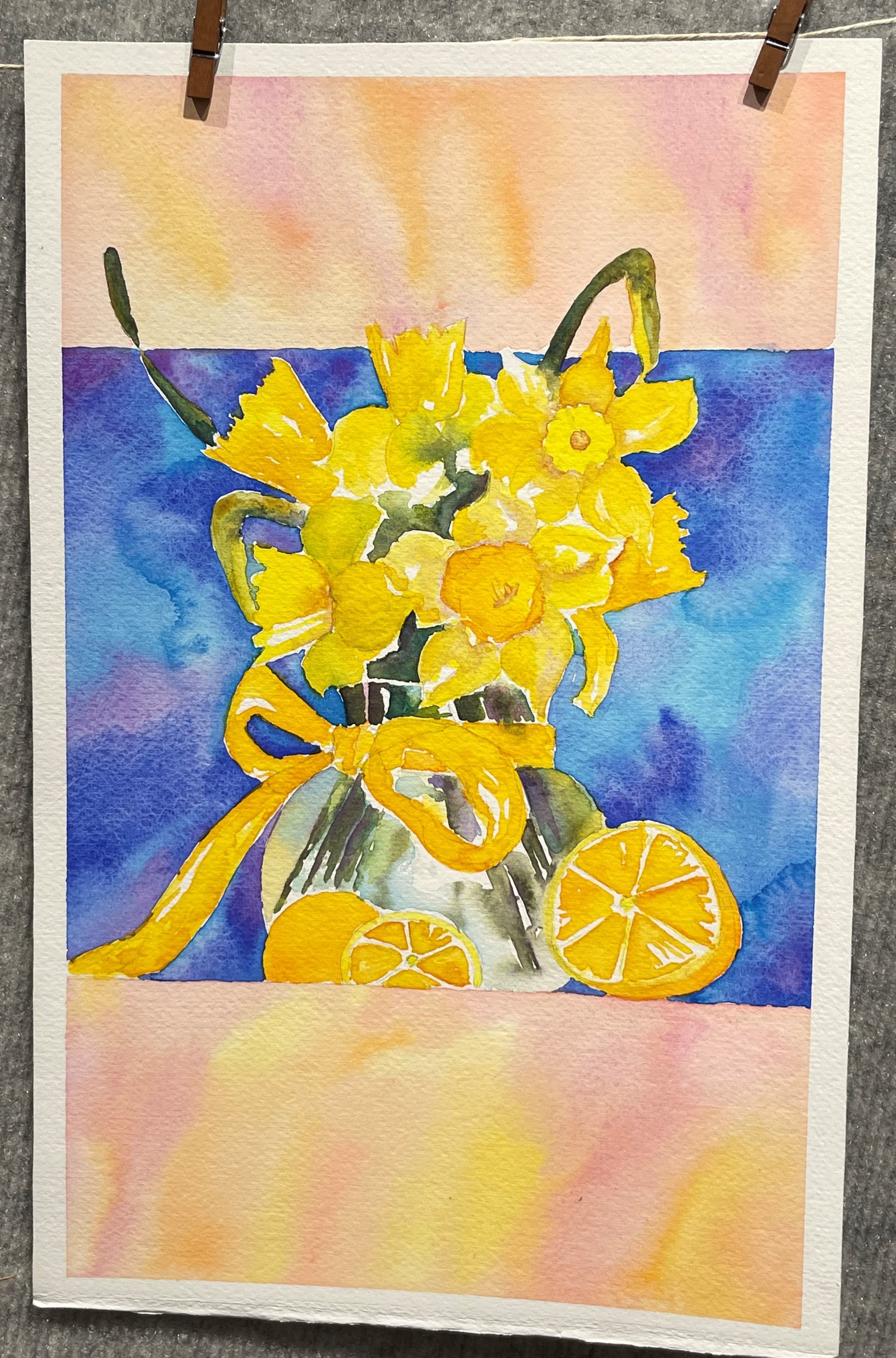 With Oranges Unframed