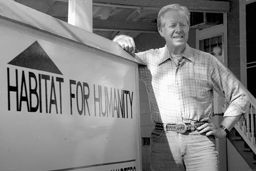 Habitat for Humanity of Coastal Fairfield County mourns the death of former U.S. President Jimmy Carter