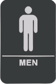 04 Mens Bathroom Sign